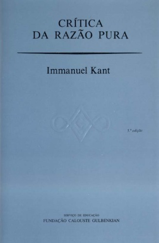 Da Utilidade de uma nova Crítica da Razao Pura (Resposta a Eberhard)