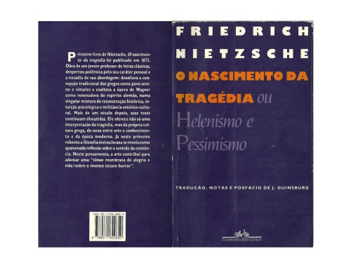 O nascimento da tragédia ou Helenismo e pessimismo