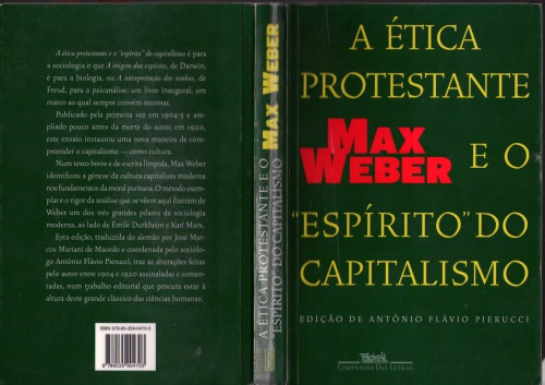 A ética protestante e o espírito do capitalismo