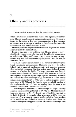 The Cambridge diet : a manual for practitioners