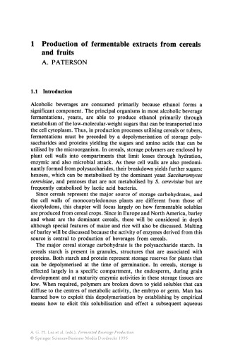 Fermented beverage production