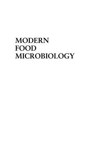 Modern Food Microbiology