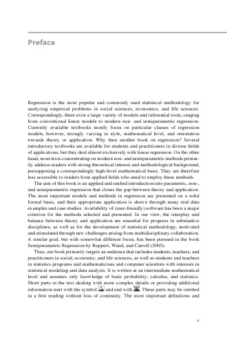 Regression: Models, Methods and Applications