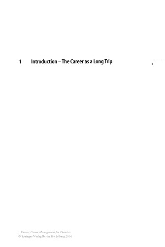 Career Management for Chemists: A Guide to Success in a Chemistry Career