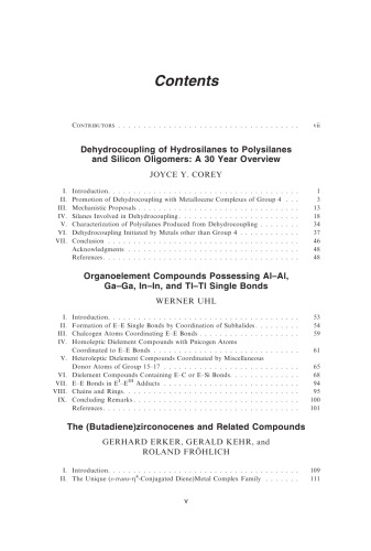 Advances in Organometallic Chemistry