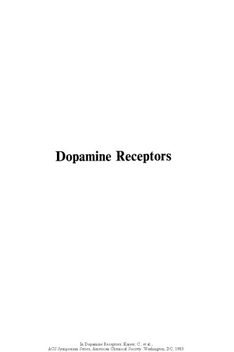 Dopamine Receptors
