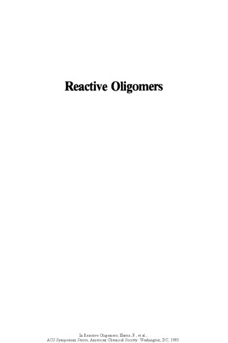 Reactive Oligomers