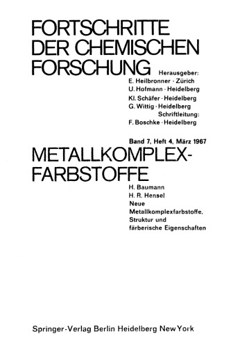 Metallkomplexfarbstoffe