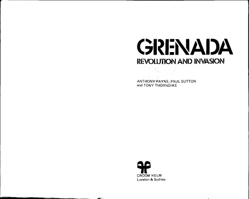 Grenada: Revolution and Invasion