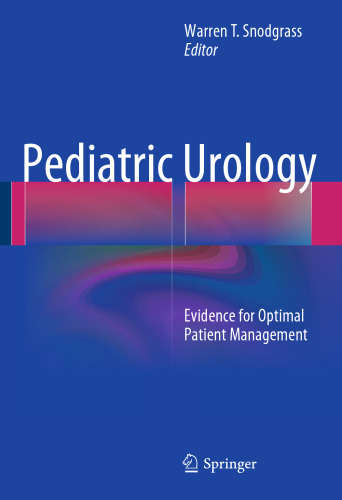 Pediatric Urology: Evidence for Optimal Patient Management