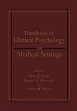 Handbook of Clinical Psychology in Medical Settings