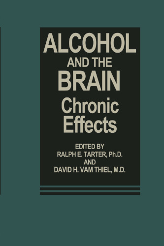 Alcohol and the Brain: Chronic Effects