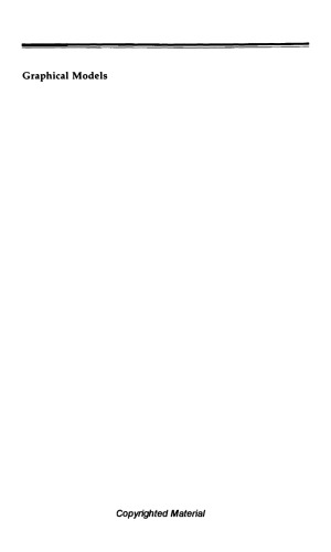 Graphical models : foundations of neural computation