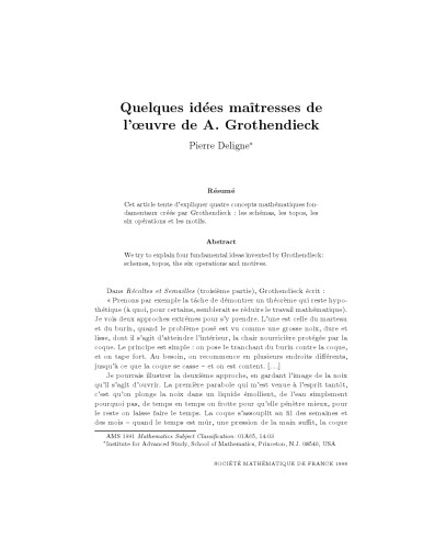 Matériaux pour l'histoire des mathématiques au XXe siècle - Actes du colloque à la mémoire de Jean Dieudonné (Nice 1996)
