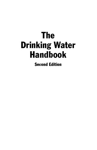 The Drinking water handbook