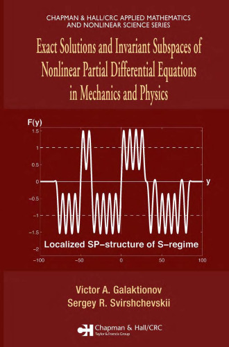 Exact solutions and invariant subspaces of nonlinear partial differential equations in mechanics and physics