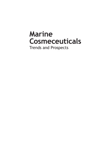 Marine cosmeceuticals : trends and prospects