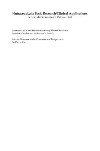 Nutraceuticals and health : review of human evidence