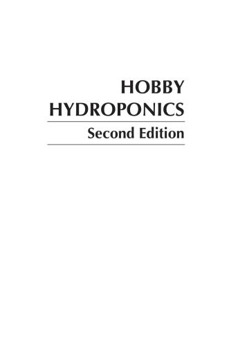 Hobby Hydroponics