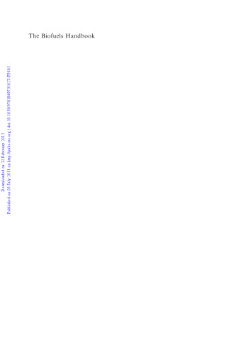 The Biofuels Handbook