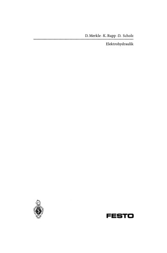 Elektrohydraulik: Grundstufe