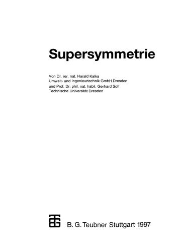 Supersymmetrie