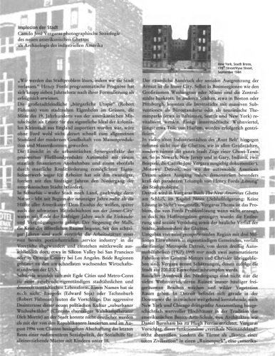 Centrum: Jahrbuch Architektur und Stadt 1997 – 1998