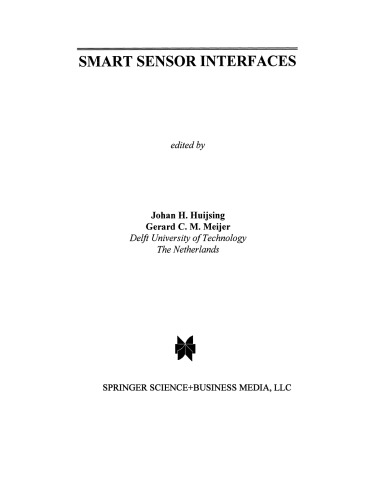 Smart Sensor Interfaces