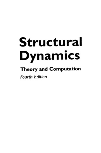 Structural Dynamics: Theory and Computation