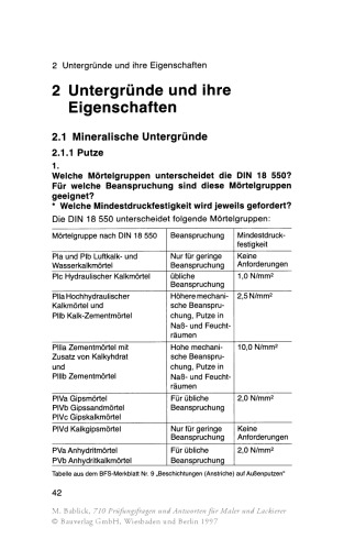 710 Prüfungsfragen und Antworten für Maler und Lackierer