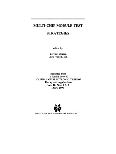 Multi-Chip Module Test Strategies