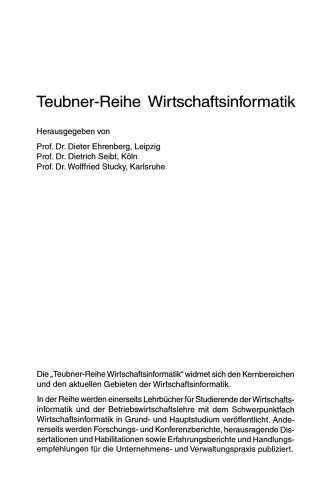 Vorgehensmodelle für die betriebliche Anwendungsentwicklung