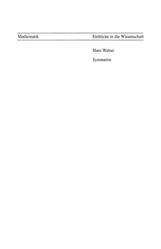 Symmetrie