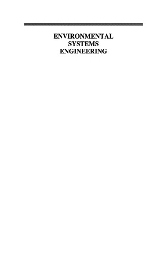 Environmental Systems Engineering