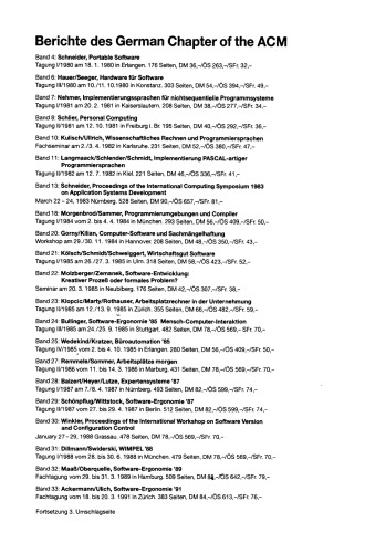Software-Ergonomie ’99: Design von Informationswelten