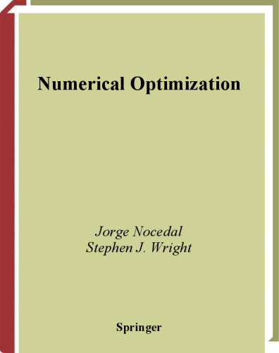 Numerical optimization