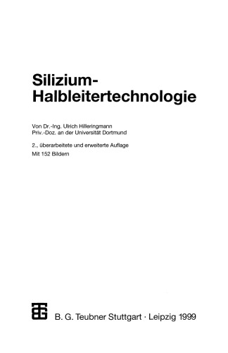 Silizium-Halbleitertechnologie