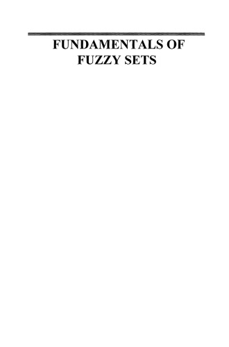 Fundamentals of Fuzzy Sets