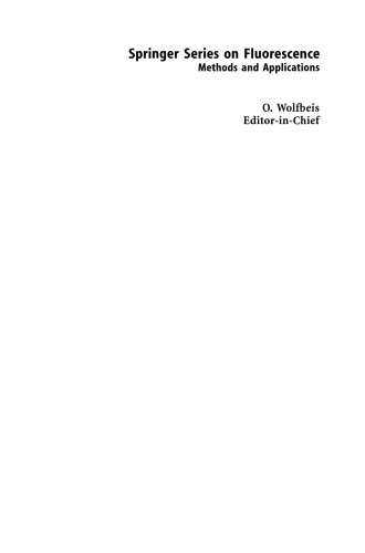 New Trends in Fluorescence Spectroscopy: Applications to Chemical and Life Sciences
