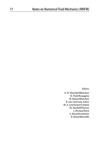 New Results in Numerical and Experimental Fluid Mechanics III: Contributions to the 12th STAB/DGLR Symposium Stuttgart, Germany 2000
