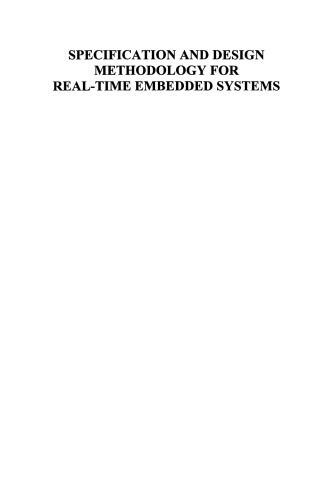 Specification and Design Methodology for Real-Time Embedded Systems