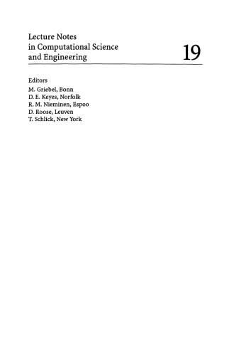 Mathematical Modeling and Numerical Simulation in Continuum Mechanics: Proceedings of the International Symposium on Mathematical Modeling and Numerical Simulation in Continuum Mechanics, September 29 – October 3, 2000 Yamaguchi, Japan