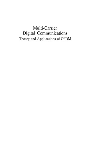 Multi-Carrier Digital Communications: Theory and Applications of OFDM