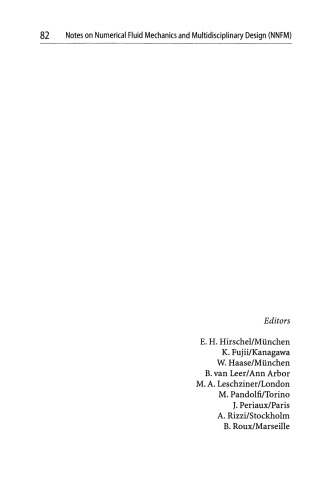 Numerical Flow Simulation III: CNRS-DFG Collaborative Research Programme Results 2000–2002