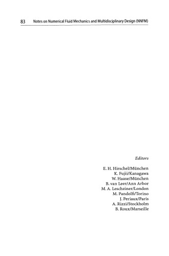 LESFOIL: Large Eddy Simulation of Flow Around a High Lift Airfoil: Results of the Project LESFOIL Supported by the European Union 1998 – 2001