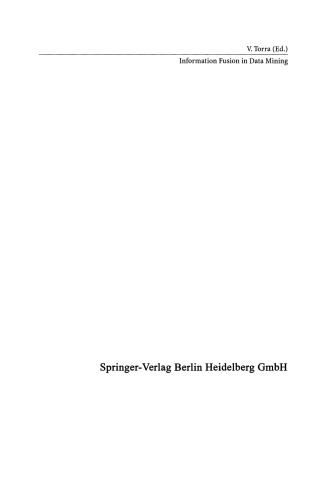 Information Fusion in Data Mining