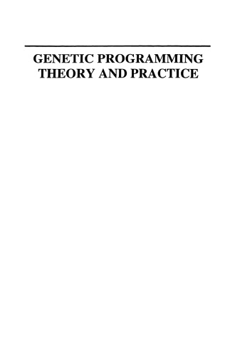 Genetic Programming Theory and Practice