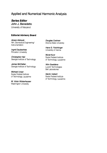 Transforms and Fast Algorithms for Signal Analysis and Representations