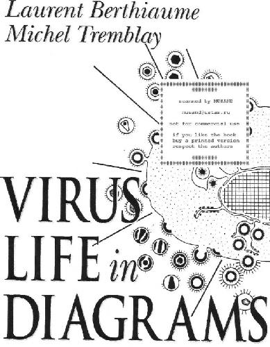 Virus life in diagrams