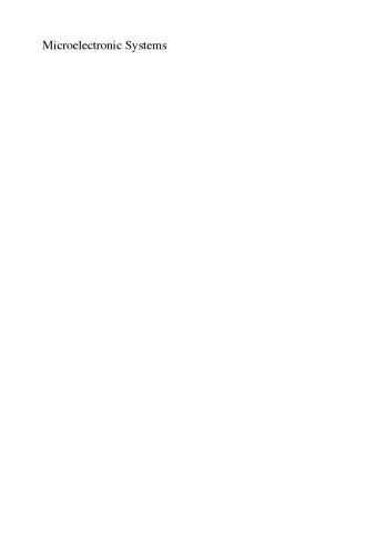 Microelectronic Systems: Circuits, Systems and Applications